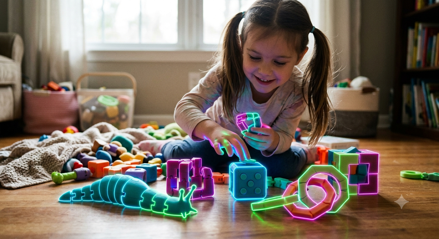 Brinquedo Sensorial Infantil